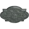 Ekena Millwork Bonetti Ceiling Medallion (Fits Canopies up to 5 1/8"), 20"OD x 1 3/4"P, Athenian Green Crackle CM20BOAGC - alternate 2